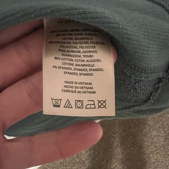 Anthropologie Saturday Sunday Waterfull Open Shawl Sweater Coat Small - Picture 5 of 11